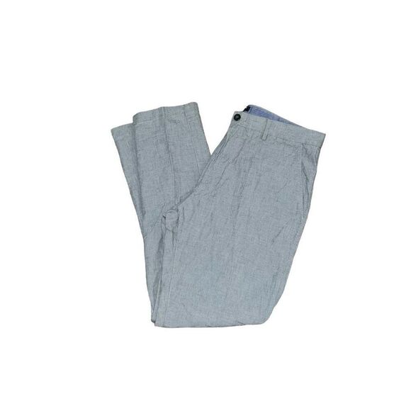BANANA REPUBLIC Grey Kentfield Pant Size 35 X 32 - Picture 1 of 7